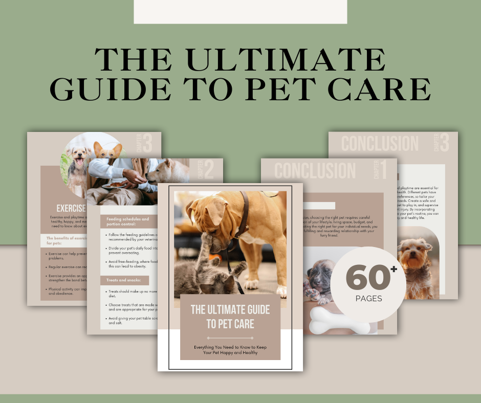 The Ultimate Guide To Pet Care