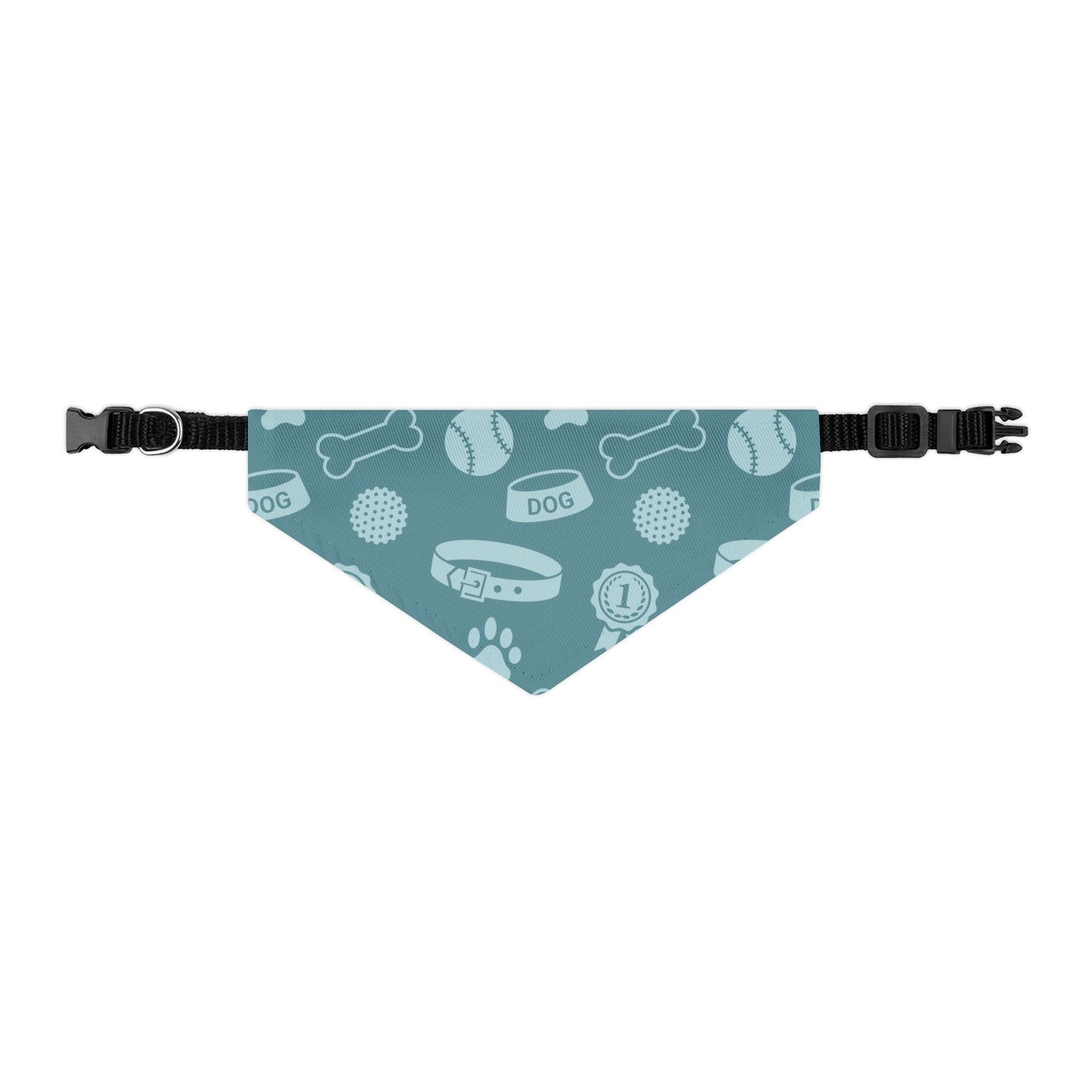 Blue Printed - Pet Bandana