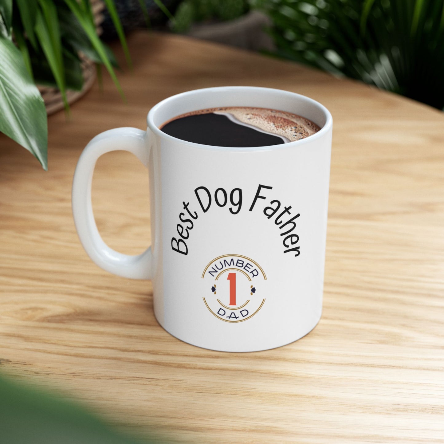 Best Dog Father - Ceramic Mug 11oz