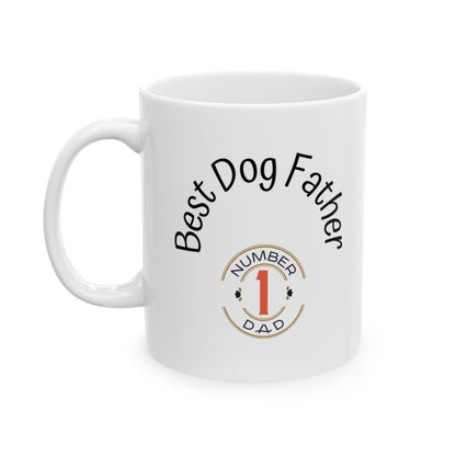 Best Dog Father - Ceramic Mug 11oz