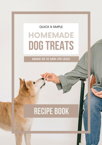 Healthy Dog Treat Recipe Book