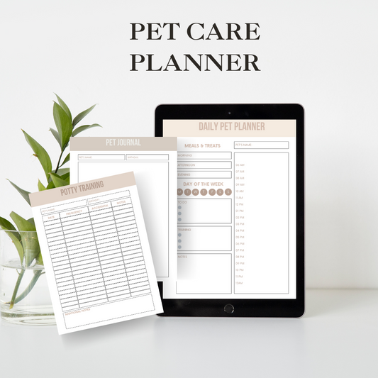 Pet Care Planner